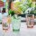 6 x Trinkglas Cocktailglas Whiskyglas ROCK BAR LOUGE 370ml Peach BORMIOLI ROCCO