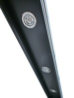 B.Pro Basic Line SK-3 Kids Signalweiß für Kinderverpflegung mit LED-Spots ohne Hustenschutz Brücke beschädigt inklusive Blanco CASE BC FS 2 Transportbox B-Ware