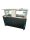 B.PRO BASIC LINE UK-4 Kaltbuffet mit aktiver Umluftkühlung +2°C bis +15°C 4 x GN 1/1  1595 x 690 x 1305 mm B-Ware