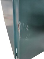 B.PRO Warmbuffet  4 x GN1/1 max Tiefe: 200 mm Farbe Verkehrsgrau B mit beheizbarem Unterbau B-Ware