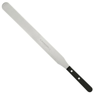 Crepes-Wender Backpalette Glasurpalette mit Schalengriff Chrom-Molybdän-Stahl